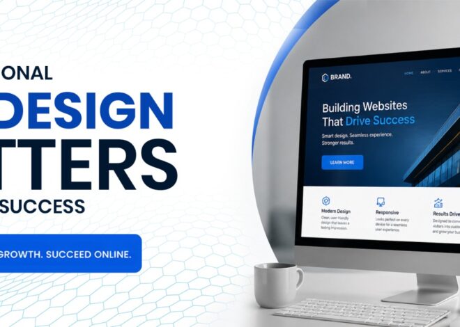 Why Professional Web Design Matters for Business Success