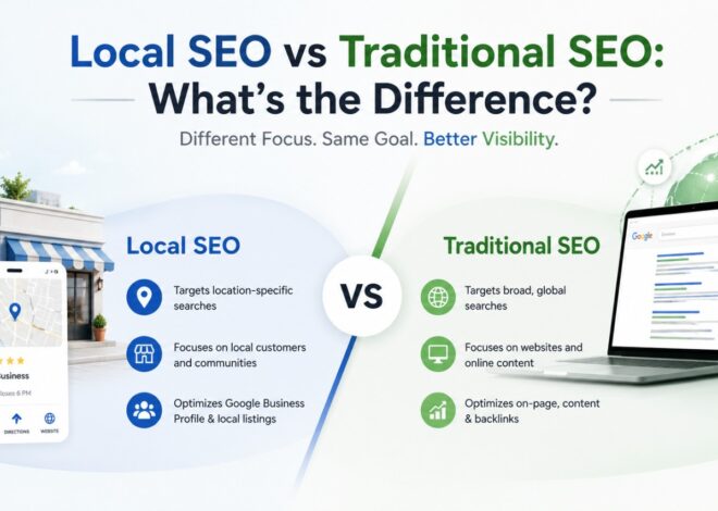 Local SEO vs Traditional SEO: What’s the Difference?