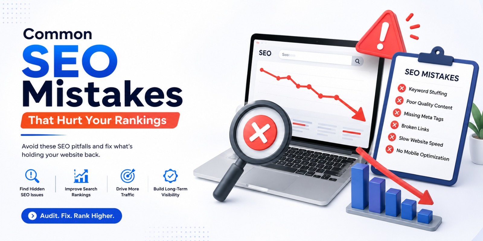 Common SEO Mistakes That Hurt Your Rankings