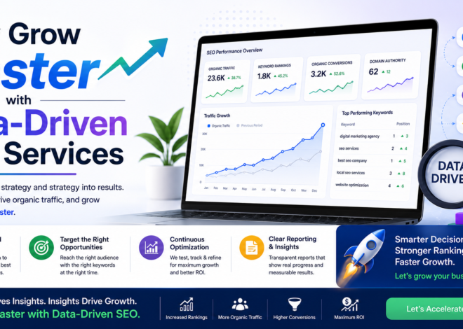 How Grow Faster with Data-Driven SEO Services