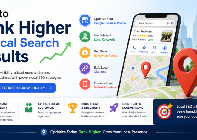How to Rank Higher in Local Search Results