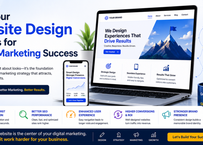 Why Your Website Design Matters for Digital Marketing Success