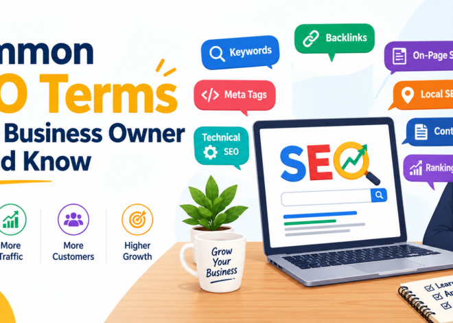 Common SEO Terms Every Business Owner Should Know