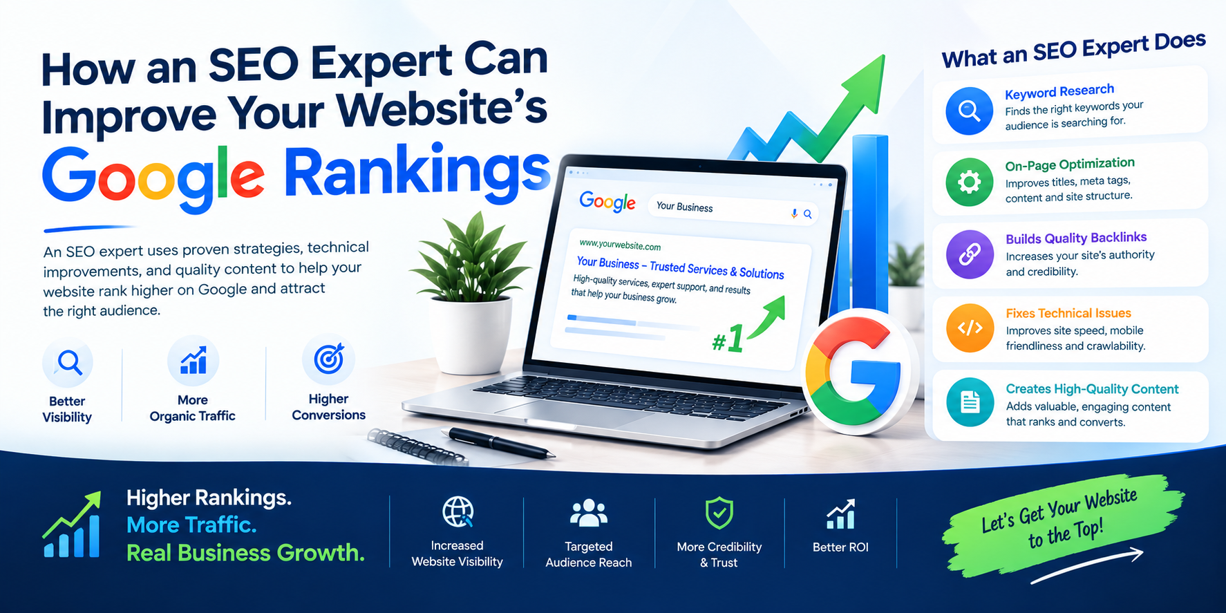 How an SEO Expert Can Improve Your Website’s Google Rankings