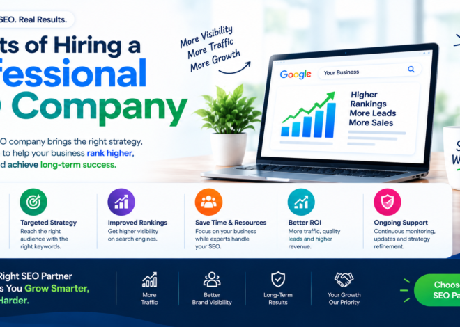 Benefits of Hiring a Professional SEO Company