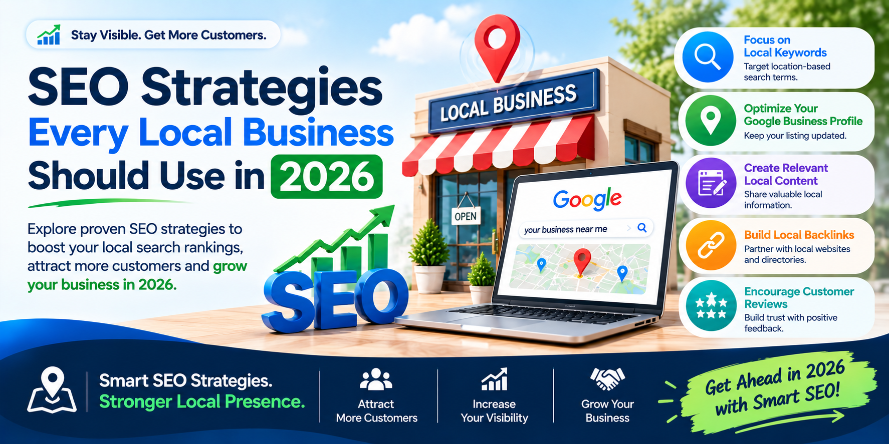 SEO Strategies Every Local Business Should Use in 2026
