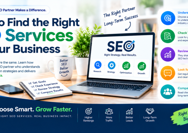 How to Find the Right SEO Services for Your Business