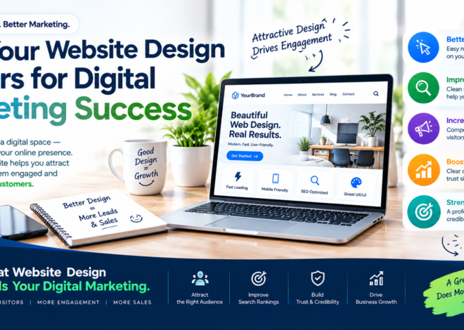 Why Your Website Design Matters for Digital Marketing Success